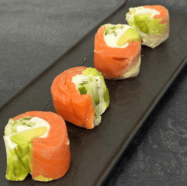 Спрінг з копченим лососем