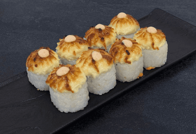 Запечений з креветкою