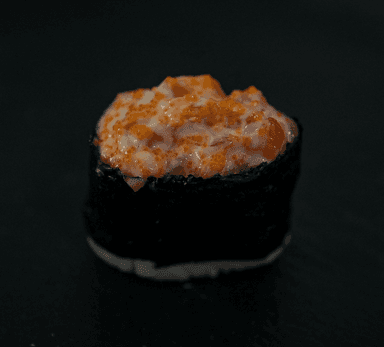 Гункан з лососем